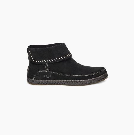 UGG Varney Black Boots for Women (WNGF69587)